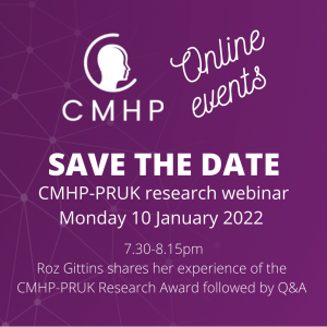 Save the date card: 11 January 2021 for research webinar